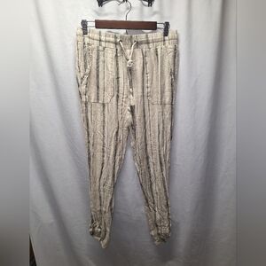 Sound style  striped comfort leggings size Medium